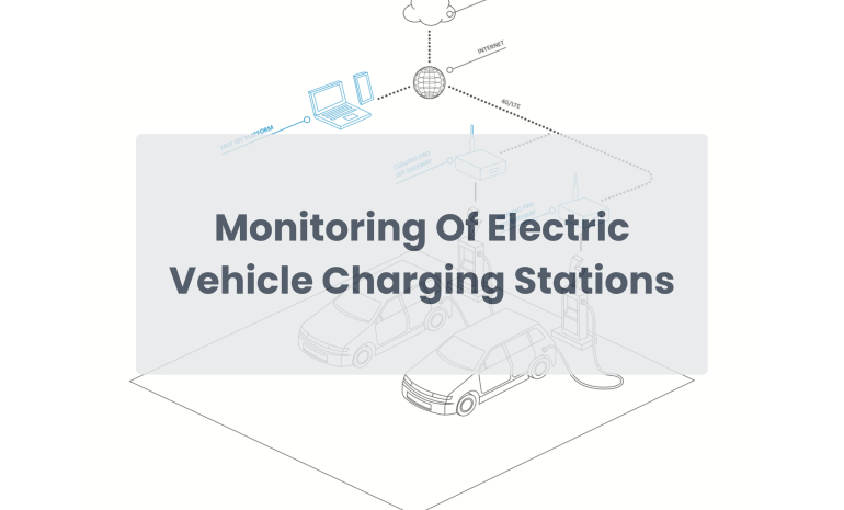 monitoring of electric vehicle charging stations